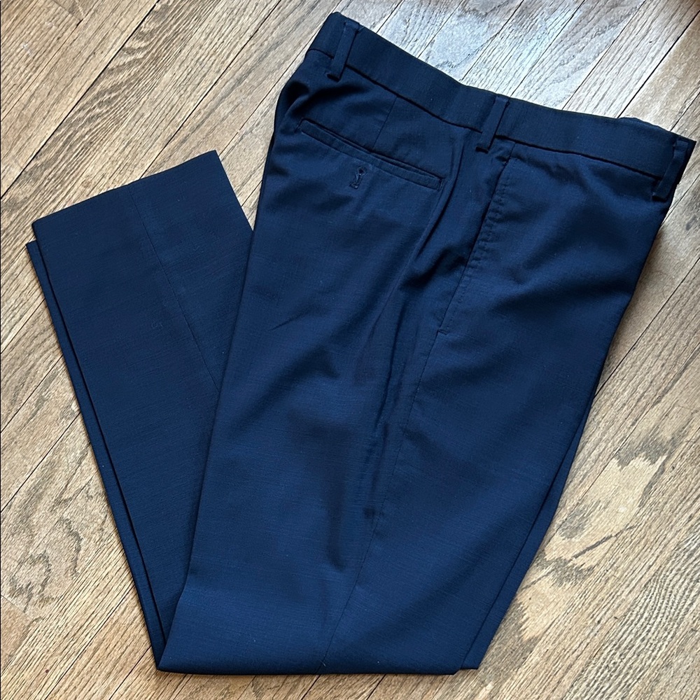 Banana Republic Men's Deep Blue Dress Pants